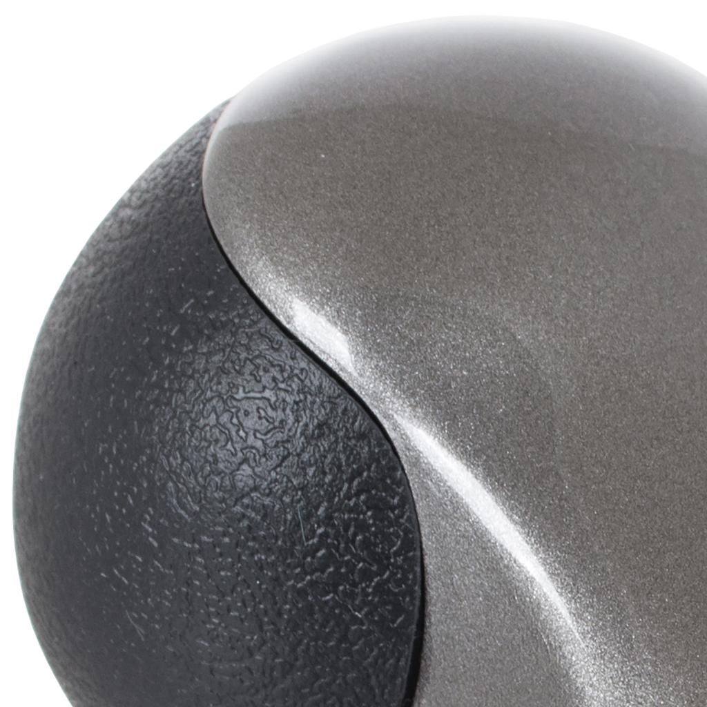 Honda Civic VIII 2005- GRAY-BLACK 5 SPEED Shift Knob SILVER COVER