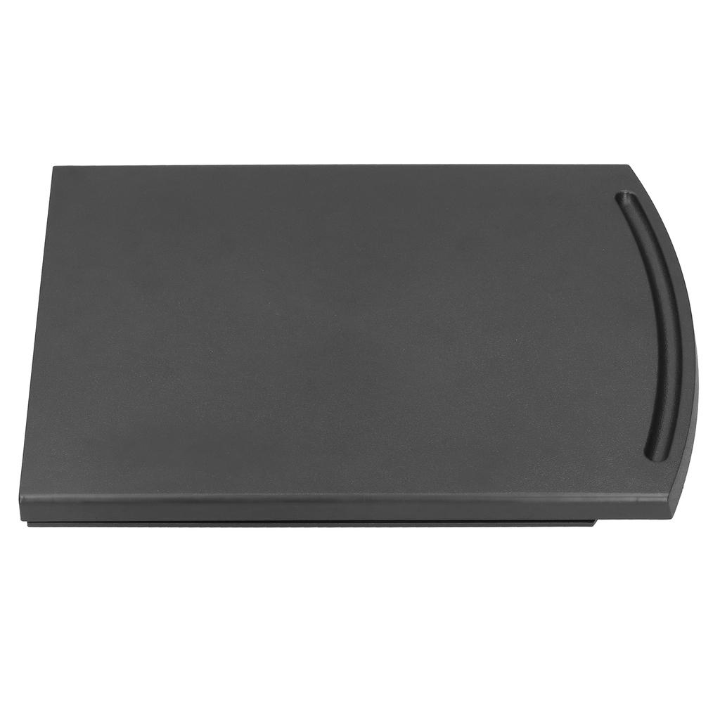 Skyvbar Kaffemaskinbrett Matte Benkeplate Kaffemaskin Apparat Flytteholder Svart