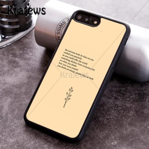 Krajews Aesthetics Chicmal Quotes Phone Case For iPhone 17 Air 16 15 14 11 12 13 Pro MAX Plus cover shell coque
