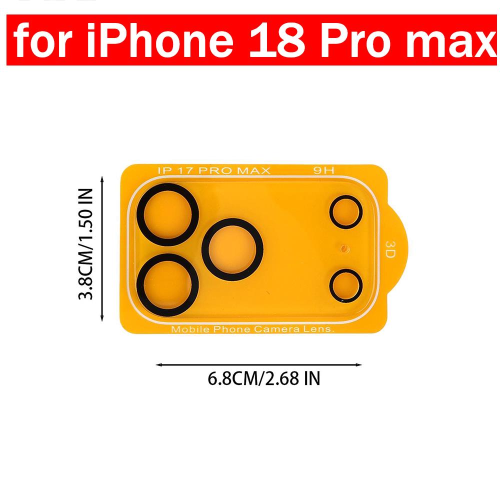 Lens Protective Film for IPhone Duo 18PM Tempered Glass HD Len Cover Cap Camera Lens Protector for IPhone 18 Pro Max Duo Fold 4