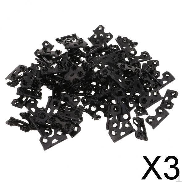 3x 100 Pieces Picture Hanger for Wooden Stretcher