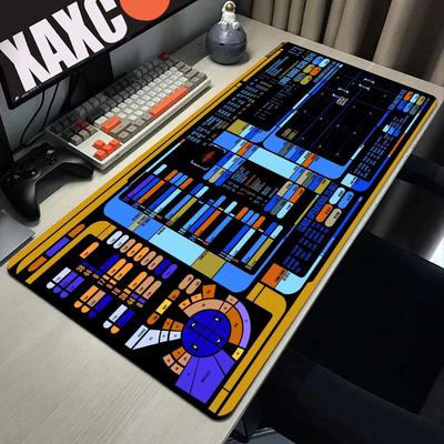 Sci Fi Console Display Table Mat Jumbo Gamer Mouse Pad Laptop Pad Computer Accessories Game Room Decor Sci Fi Gifts
