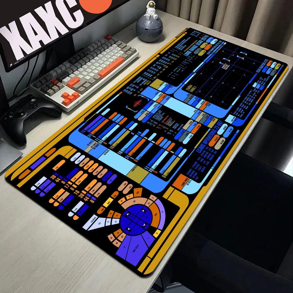 Sci Fi Console Display Table Mat Jumbo Gamer Mouse Pad Laptop Pad Computer Accessories Game Room Decor Sci Fi Gifts
