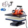 VEVOR Máquina de Prensa Térmica 12x15 pol/30,5x38,1 cm 5 em 1 Transferência por Sublimação Camiseta Prato Caneca