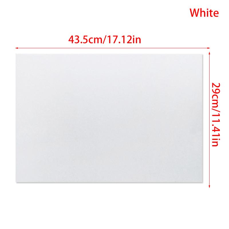 

Blank Guitar Pickguard Material 435x290x2.3mm For Electric Guitar Bass Parts DIY, Black 3ply /Black 1ply/White 3ply /White 1ply