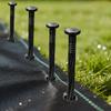 10/50pcs Plastic Lawn Stakes Garden Netting Ground Stake Paver Edging Weed Barriers Grass Stone Partition Nails Plant Support