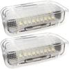 VW Eos Golf V VI Jetta III Passat B6 B7 B8 CC Scirocco Sharan Touareg Interior Door Lights WHITE LED 2 Pcs Set