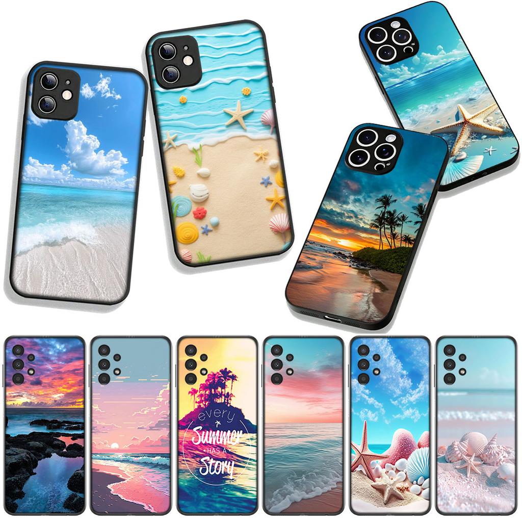 for Xiaomi Redmi 15 A5 9A 9T 10A 10C 9C NFC 15C Note 11 9 10 Pro Plus 8T Phone Cover Case Mountain Sea Beach Travel Casing