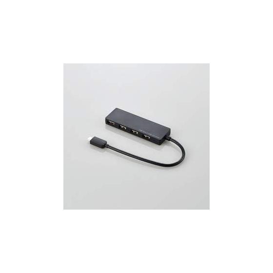ELECOM USB Type-C подключение 4-портовый USB 2.0 хаб U2HC-A429BBK