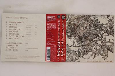 CD PEOPLE ARE MACHINES - Fractal DDCJ4005 CLOUD 2011 Japan Obi Jazz Gebraucht