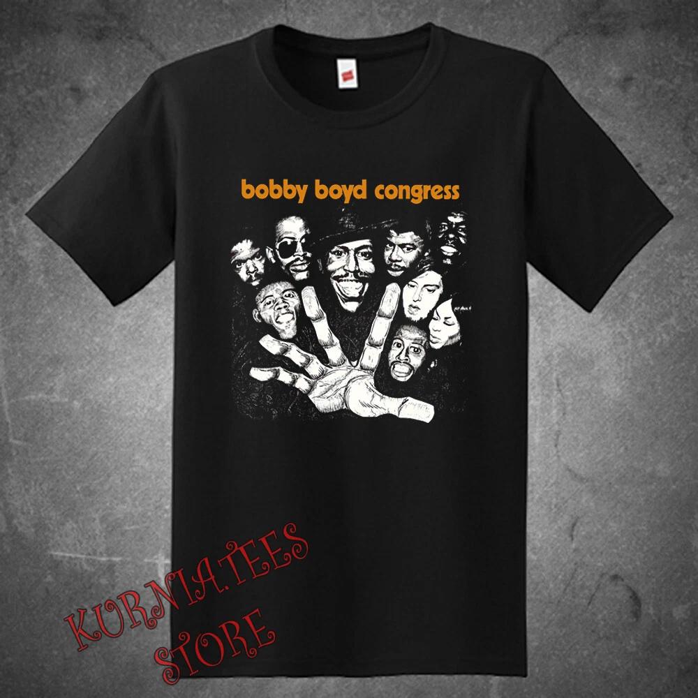 Bobby Boyd Congress 1971 Men s Black Size S to 5XL XXXXL
