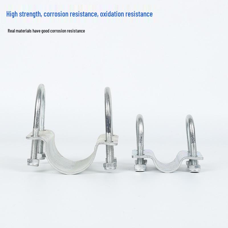 Double U-Shaped Steel Cross Buckle Connector for Scaffolding