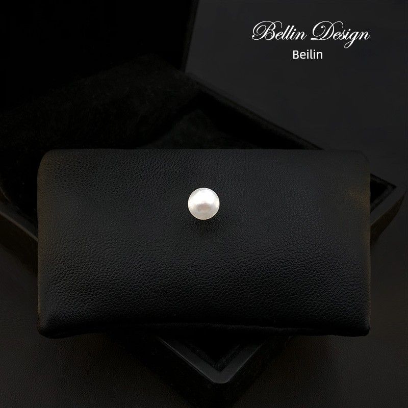 

Women s Natural Freshwater V-neck Ornament Small Pearl One