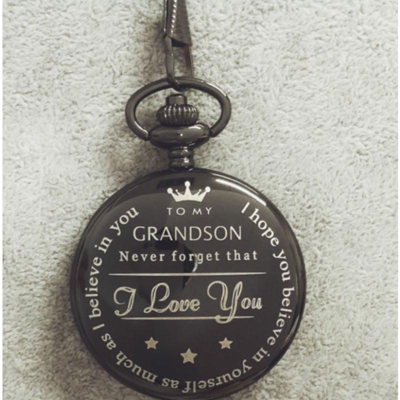Engraved Vintage Quartz Pocket Watch Pendant Vintage Pocket Watch