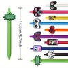 6/12 pcs Vibrant Game-Themed Gel Pens,Retractable Ballpoint Pens Designed Specifically for Gamers, Suitable for Parties, Office Supplies