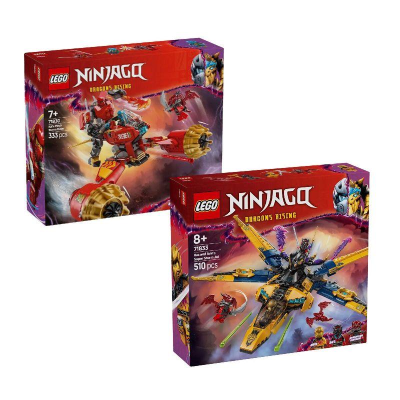 LEGO Ninjago Mech Burzowy Jeździec lub Super Burzowy Samolot