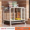 Medium Dog Crate for Labrador Golden Retriever Large Pet Cage with Removable Tray Portable Indoor Outdoor Dog House Kennel