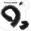 1M Gutter Guard Brush Leaf Filter Roof Leaf Guard Cleaner Heavy Duty Twig Filter For Roof Downpipe Roof Brush