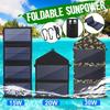 15W 5V Foldable Monocrystalline Waterproof Charger Sun Power Bank for Phone Battery USB Portable Folding Solar Panel