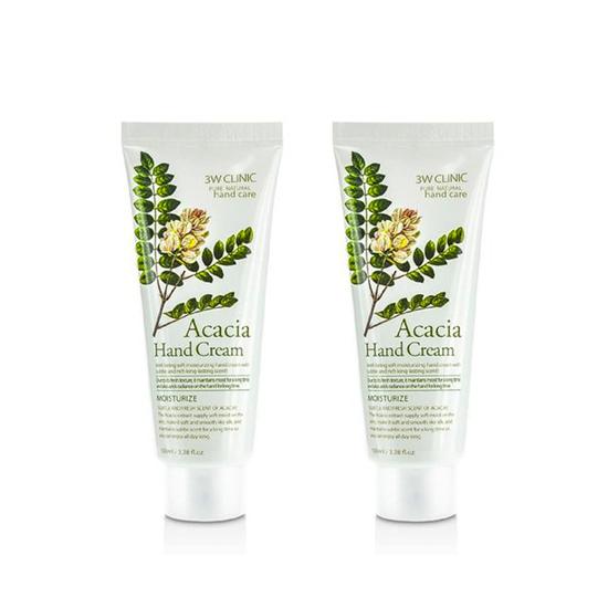3w Clinic Crème Mains Hydratante Acacia 100ml (3 Options)