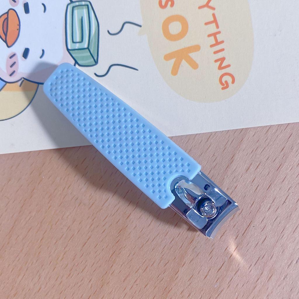 New Cute Cartoon Bear Bunny Nail Clippers Anti Splash Nail Trimmer Baby Nail Care Accessories Manicure Tools