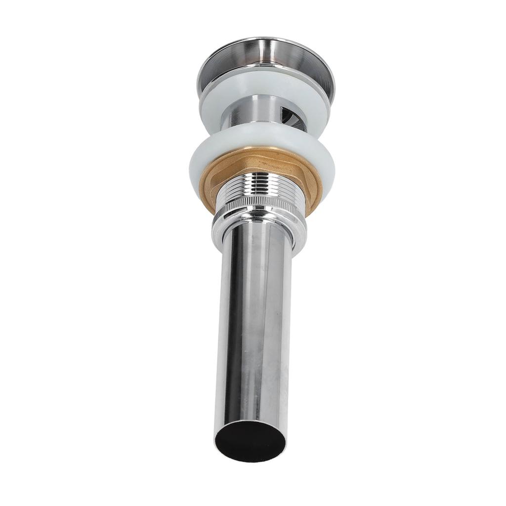 Sink Drain Stopper Copper Stainless Steel Bathroom Wash Basin Sink Drain Part for Home Kitchen
