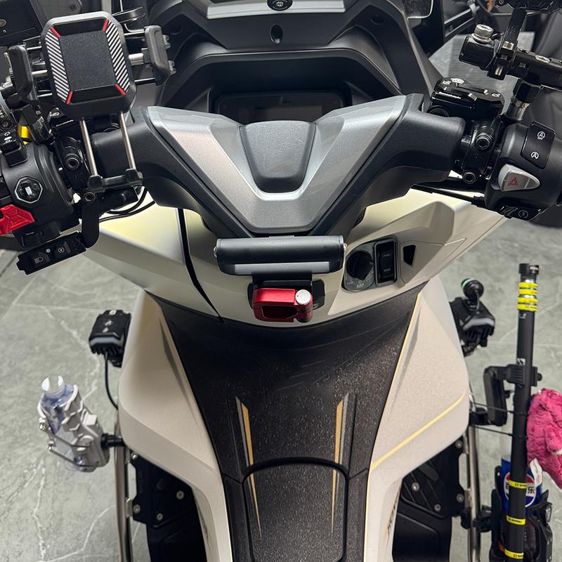 2025 2026 For Honda PCX125 PCX 125 Motorcycle Accessories GPS Navigation Bracket Helmet Hook Luggage Storage Bag Hanger Holder