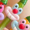 Long-lasting Writing Comfort Pen Cute Gel Kids Cartoon Pepper Shape Ballpoint Office School Colorful Set with Lid Fun Gift for Children Birthdays And