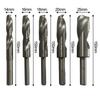 5PCS HSS Round Shank Drill Bits 135mm Length for For Metal Wood and Plastic Engineered for Enhanced Durability