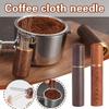 Stainless Steel Coffee Powder Tamper Espresso Powder Stirrer Distributor Leveler WDT Tools Cafe Stirring Barista Accessories