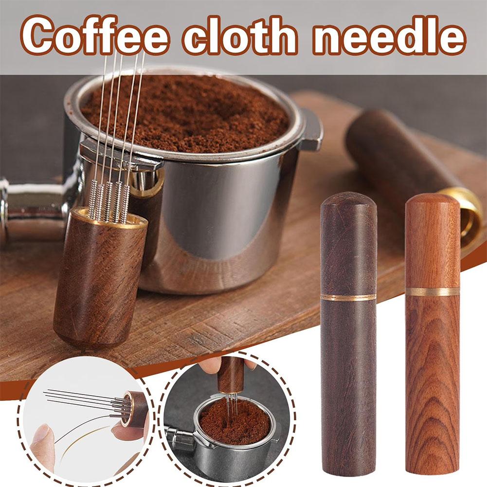 Stainless Steel Coffee Powder Tamper Espresso Powder Stirrer Distributor Leveler WDT Tools Cafe Stirring Barista Accessories