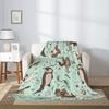 Sloth On The Tree Blanket Comfort Warm Sloth Throw Blanket Soft Fleece Blankets Gifts for Women Girls for Bed Couch Sofa Blanket