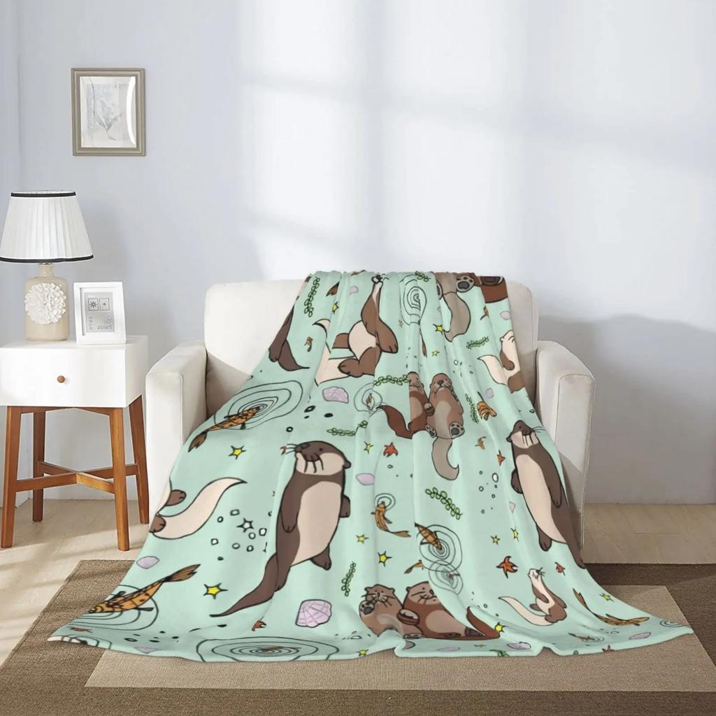 Sloth On The Tree Blanket Comfort Warm Sloth Throw Blanket Soft Fleece Blankets Gifts for Women Girls for Bed Couch Sofa Blanket