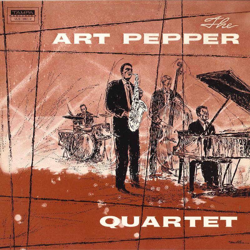 LP Record ART PEPPER - Art Pepper Quartet ULS1861V OVERSEAS 1976 Japan Jazz Used