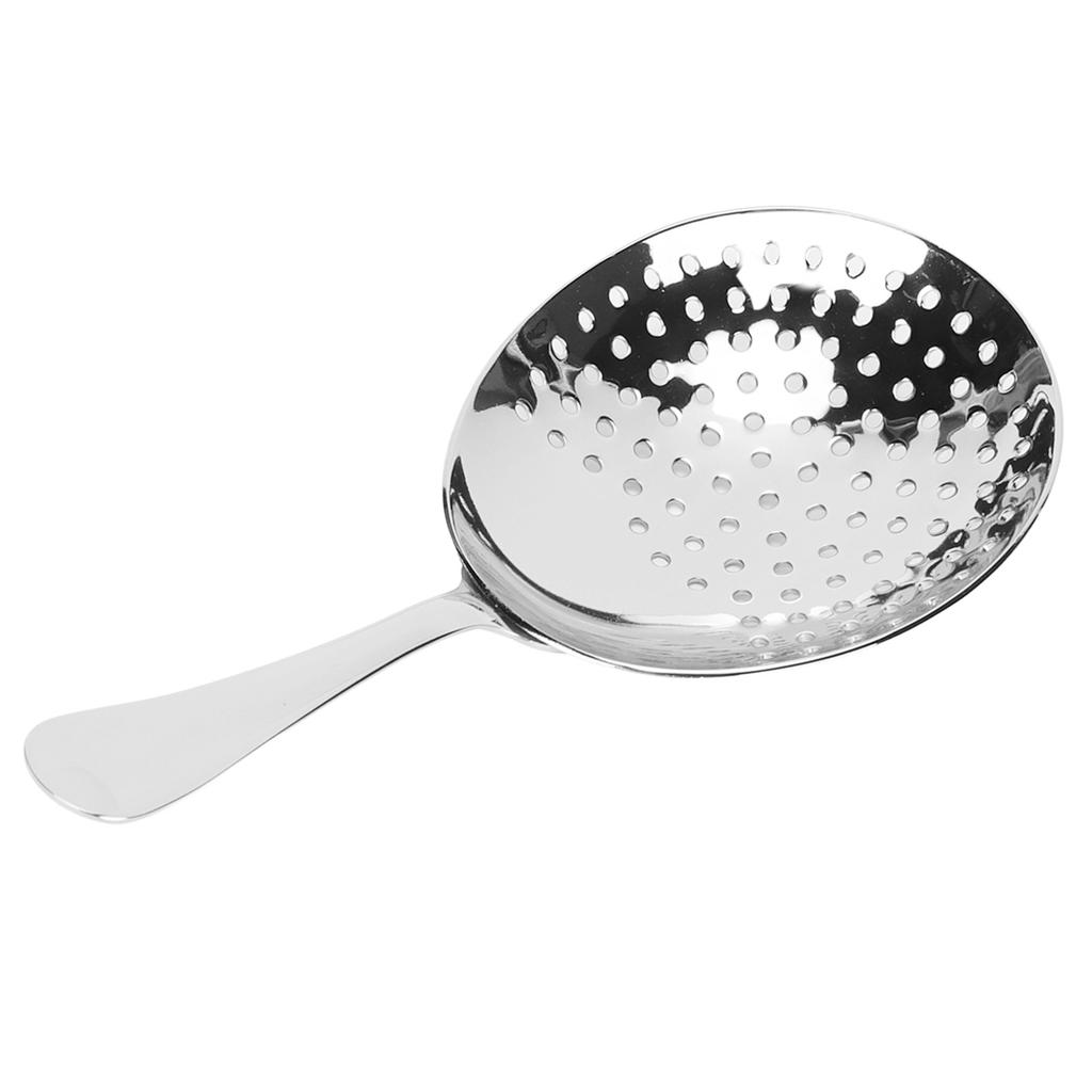 Stalowy sitko do julepu, łyżka cedzakowa, wielofunkcyjna łyżka cedzakowa, łyżka sitkowa do