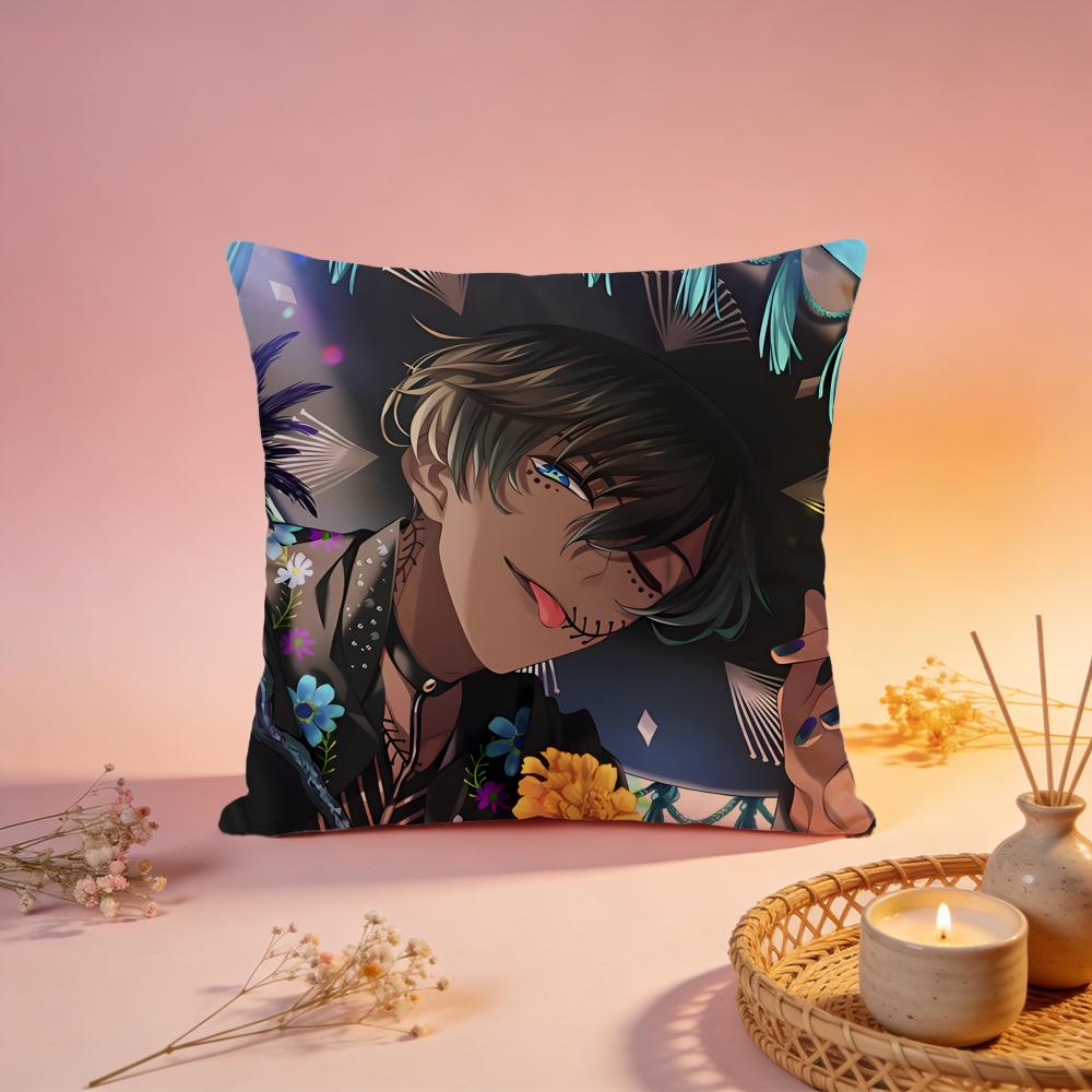 Fashion Oobey Meful Cushion Cover Comfortable Durable Pillow Cover MultiScene for Home Office Car Sofa