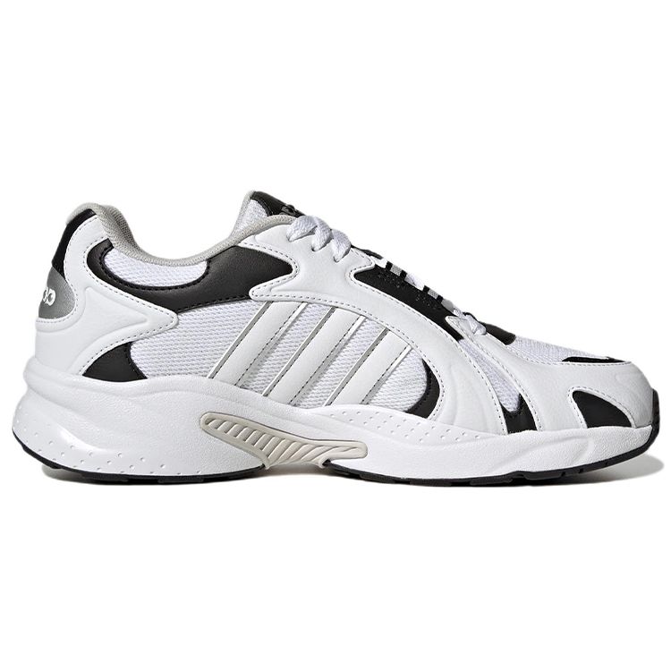 Adidas Neo Crazychaos Shadow 2.0 Comfortable Versatile Durable Low-Top Lifestyle Casual Shoes Unisex Sneaker White Black GY4628