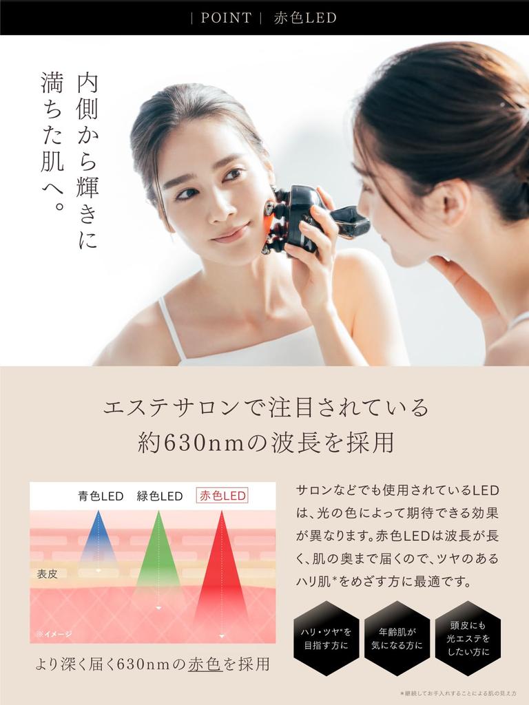 MYTREX Deep X EMS Head Spa Electric Needle Head Scalp Treatment Brush Red LED Waterproof Cordless Beauty Appliance Gift Included