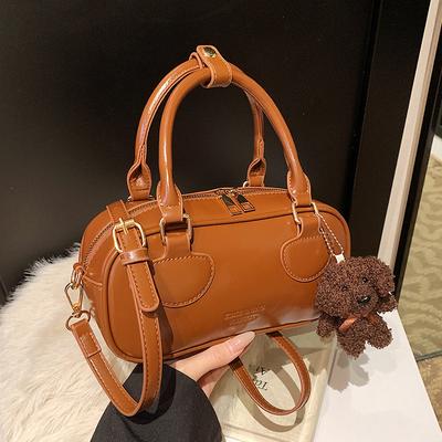 Beliebte Bestseller Maillard Premium Ölwachs Leder Tragbare Boston Tasche Damen Vielseitige Pendler Einfache Umhängetasche