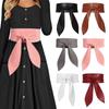 Belts Clothing Decoration Bow Ribbon Women's Wide Girdle Belts Decorative Waistband Waist Strap