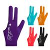 1Pc Billiards Gloves Enhanced Grip Left Right Hand Open Three Finger Professional Billiards Gloves Snooker Table Tennis Gloves