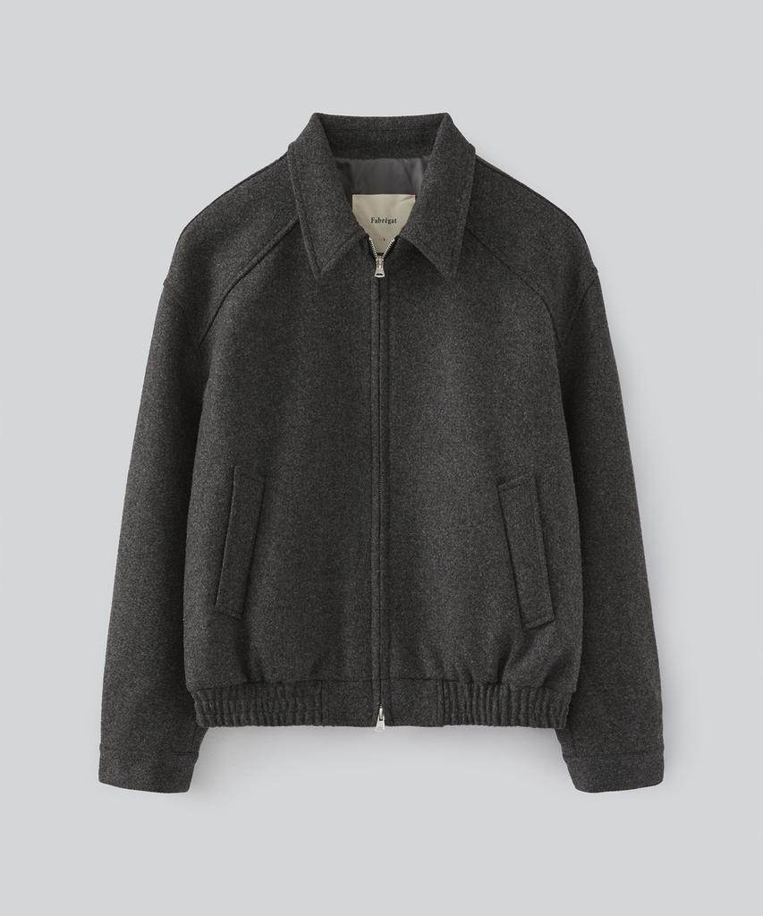 Fabregat Gusto Wool Blouson Jacket (Charcoal)