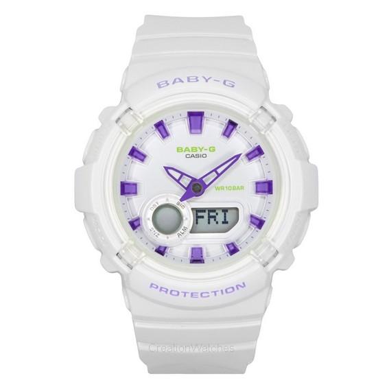 Refurbished Casio Baby-G Analog Digital Resin Strap White Dial Quartz BGA-280DN-7A 100M Women s Watch белый
