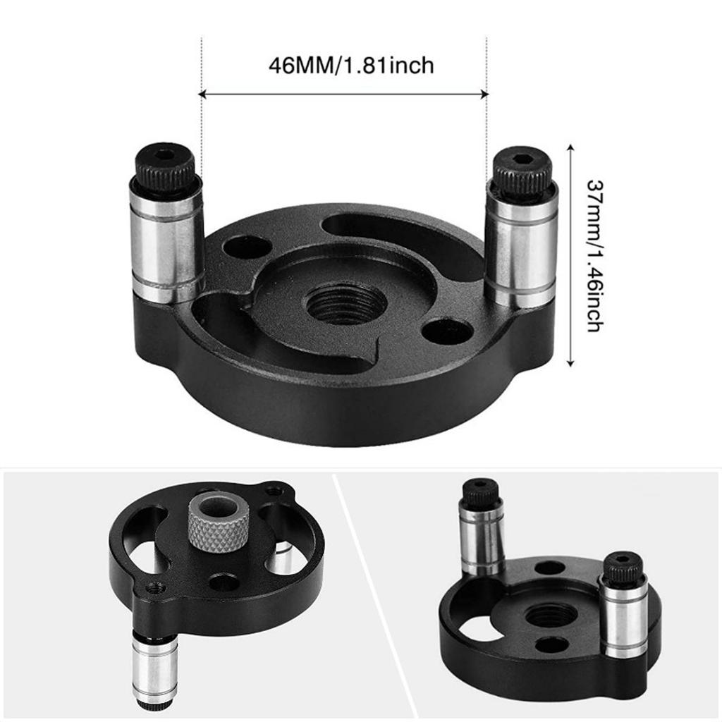 2 10mm Hole Puncher Locator Wear resist Self centering Dowelling Jig Diy Drill Guide Tools For Carpentry