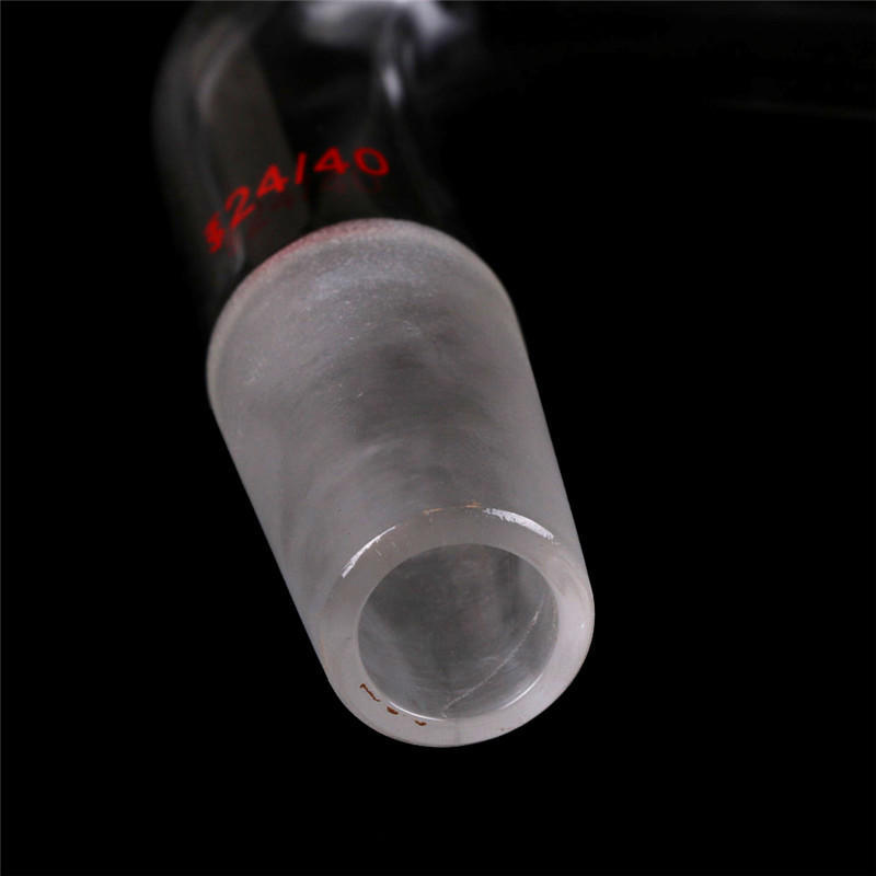 24/40 Both Glass Groud Joints Distilling Distillation Adapters 75 Degree Bent