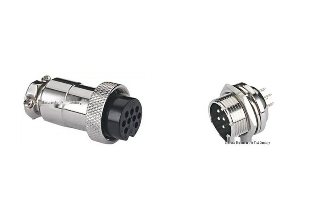 GX20 Aviation Plug Socket Connector (2 to 12 Core, 19mm)