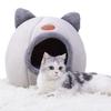 Nuovo comfort per il sonno profondo in inverno Letto per gatti Piccolo tappetino Cestino Prodotti per cani di piccola taglia Tenda per animali domestici Accogliente grotta Nido per interni Cama Gato