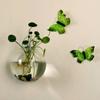 1 Stk. Transparente Glas Wandvase Halbkreisförmiges Aquarium Mikro-Landschaft Ökologische Flasche Blumenarrangementsflasche