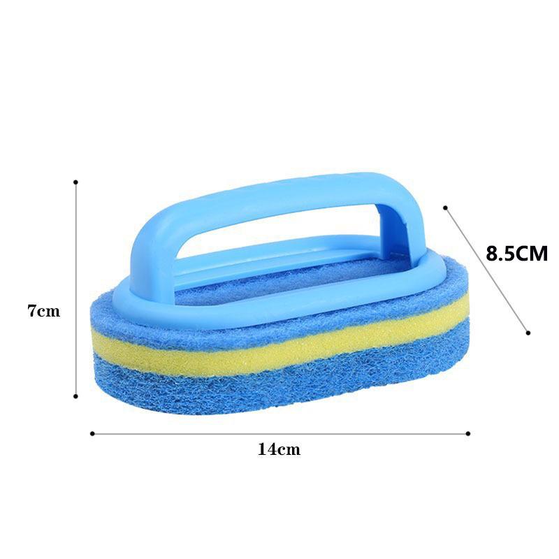 

Multi-Use Tile & Glass Cleaning Brush for Kitchen & Bathroom Clear OPP Bag Packaging