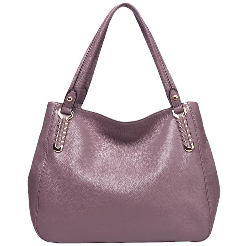 

Женская сумка, большая вместительная сумка-тоут, новая мягкая кожаная универсальная сумка через плечо, атмосферная сумка для поездок на работу